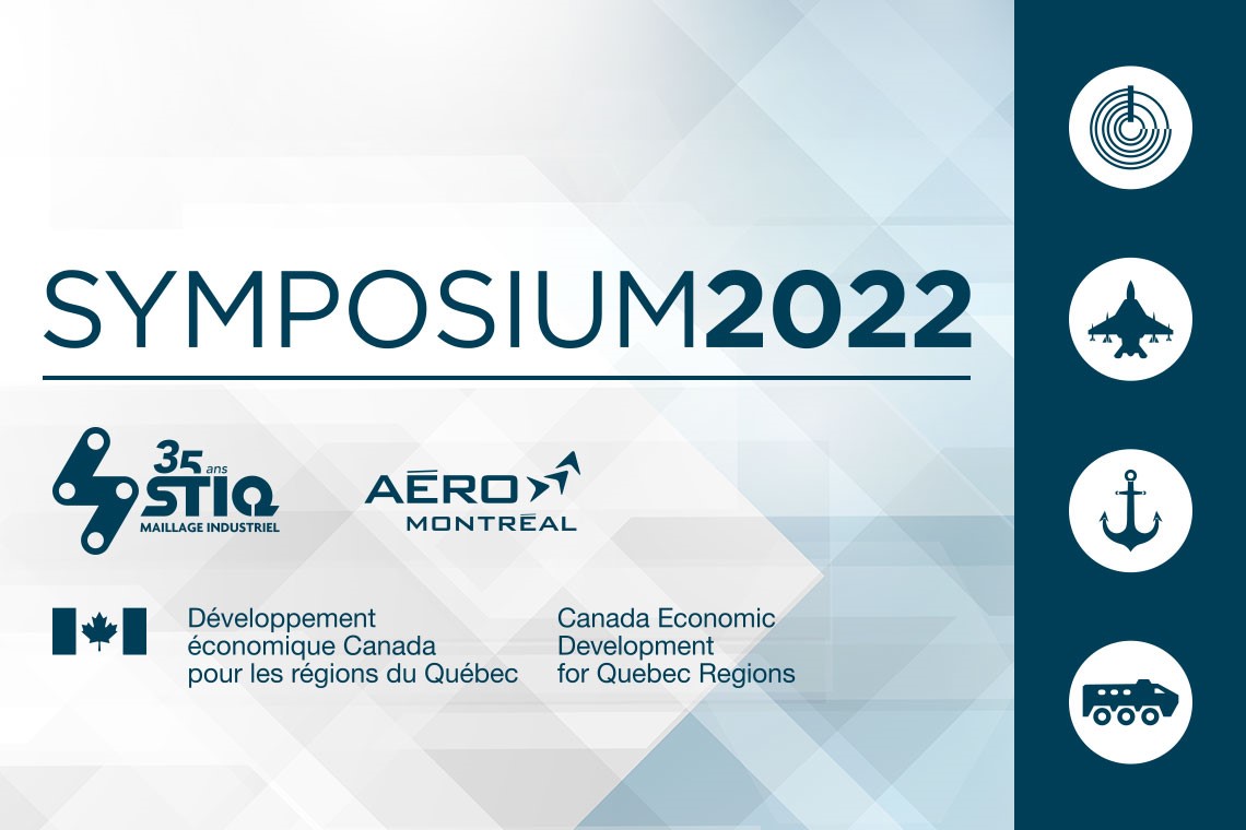 Banner of the Symposium on the Canadian Defence and Security Market
