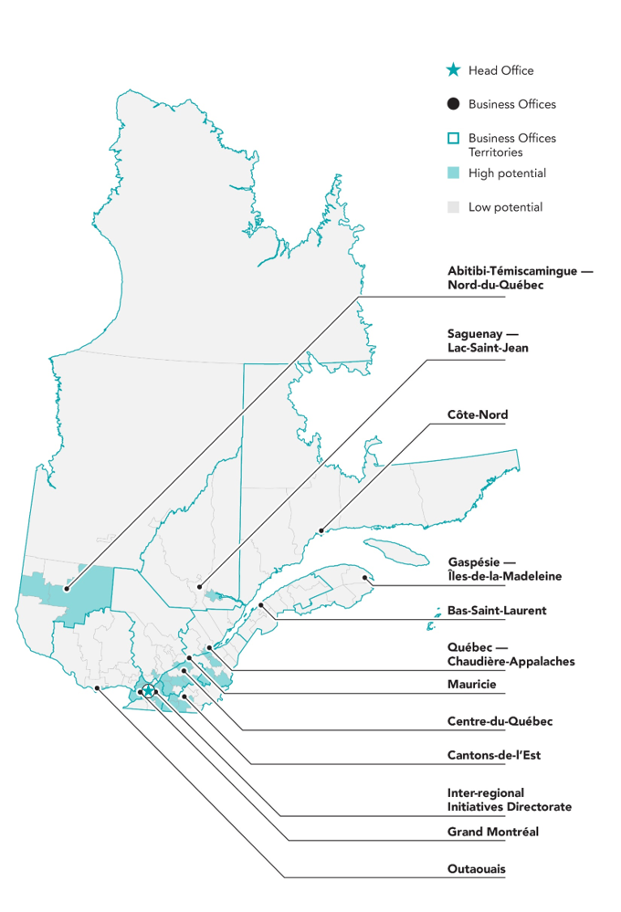Regions of Quebec